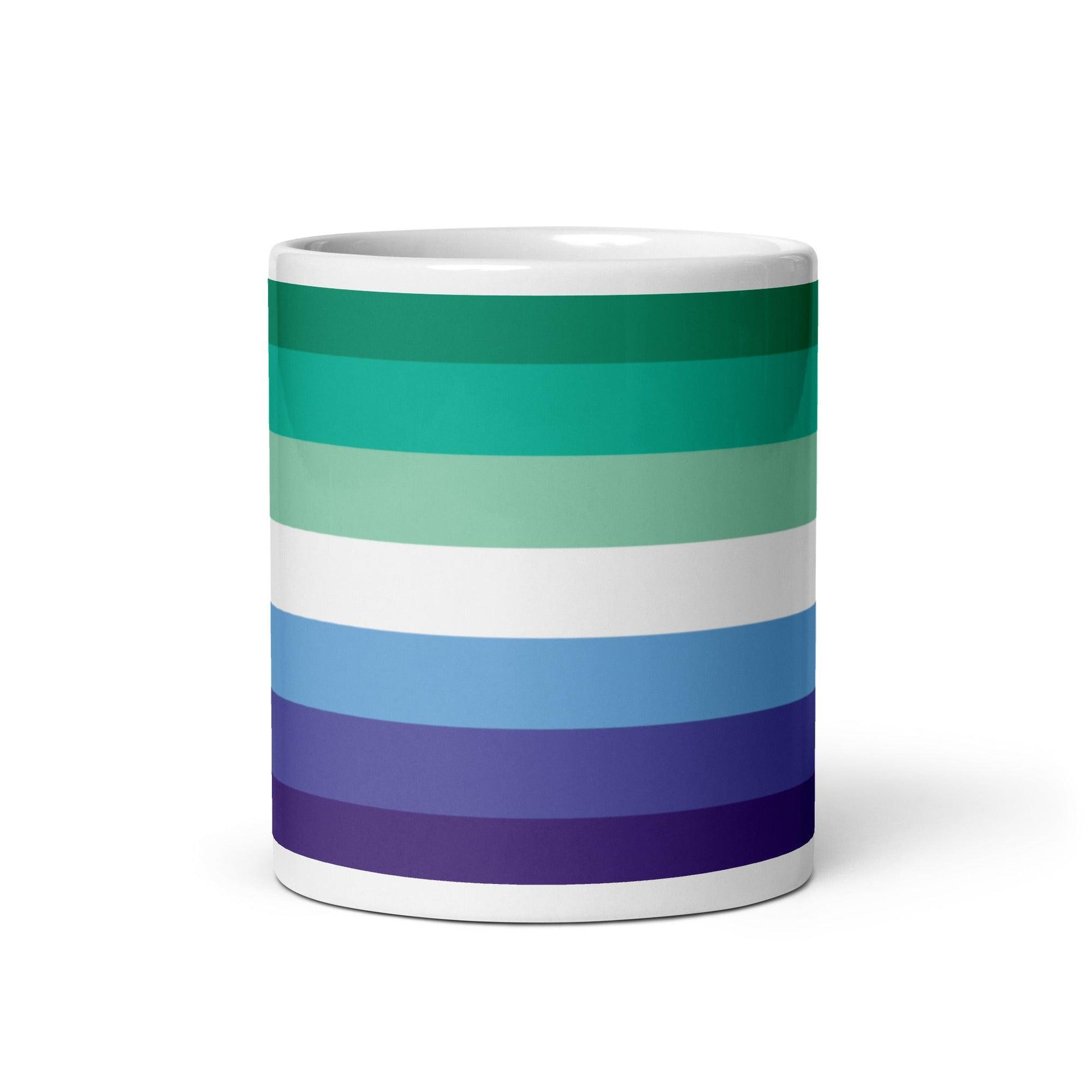 Trans-Inclusive Gay Men's Flag Mug - Mug - Free 2 B