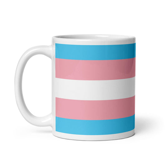 Transgender Flag Mug - Mug - Free 2 B