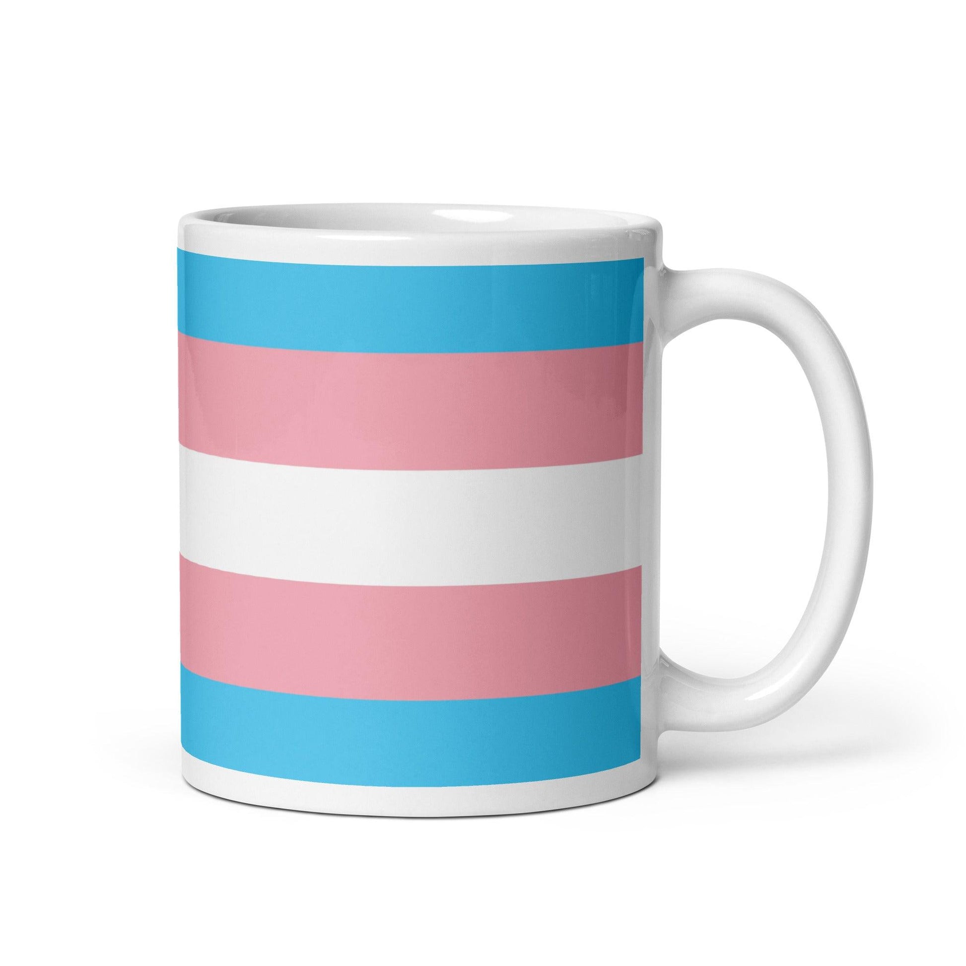 Transgender Flag Mug - Mug - Free 2 B