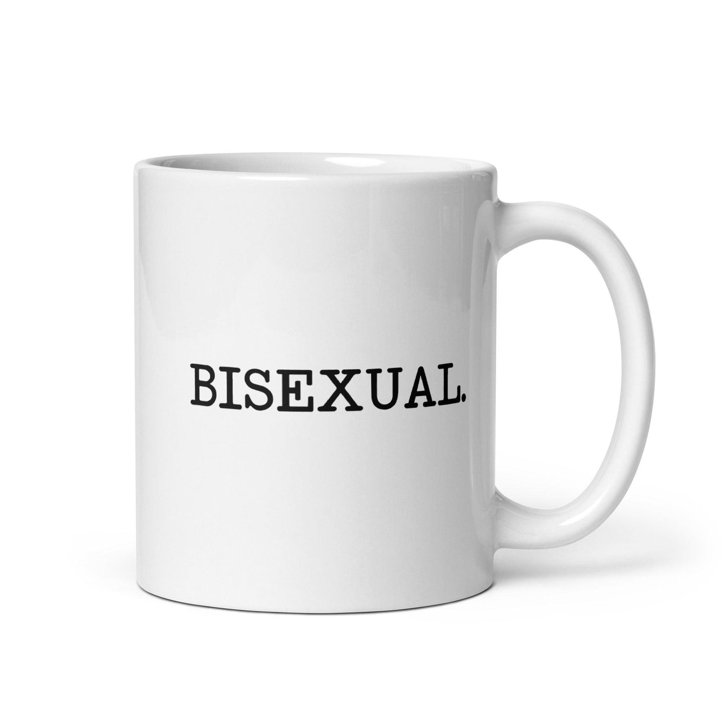 White Bisexual Mug - Mug - Free 2 B