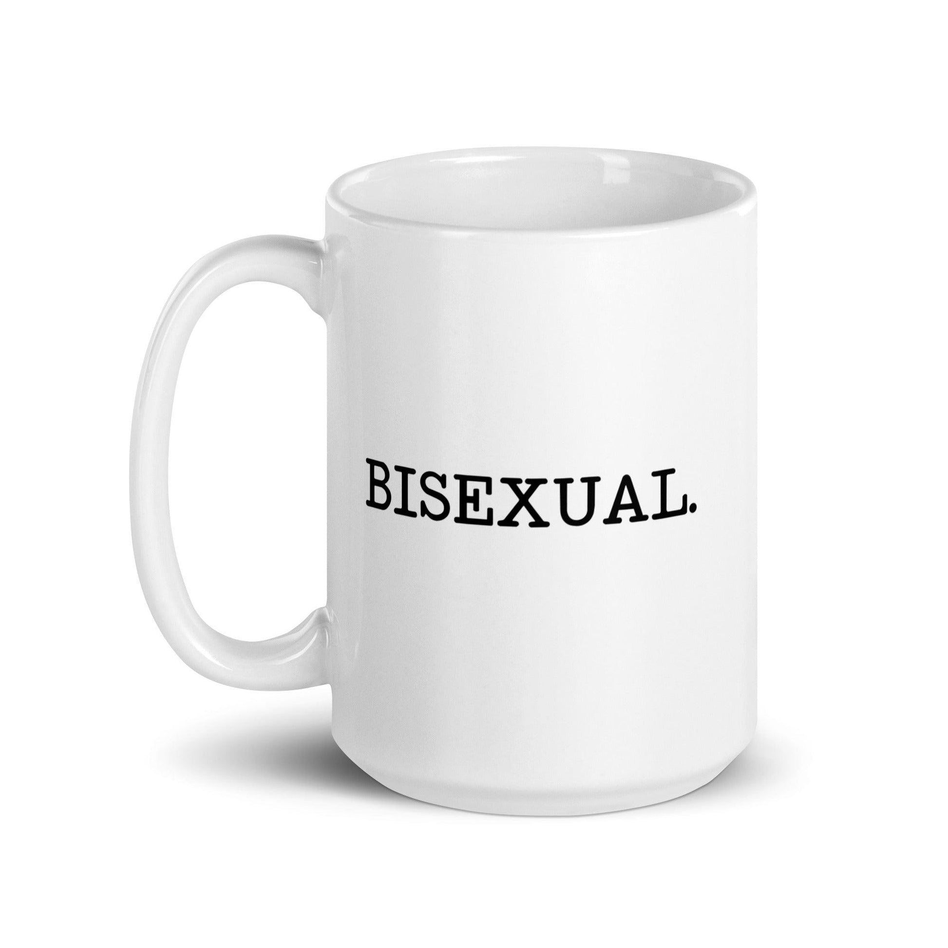 White Bisexual Mug - Mug - Free 2 B