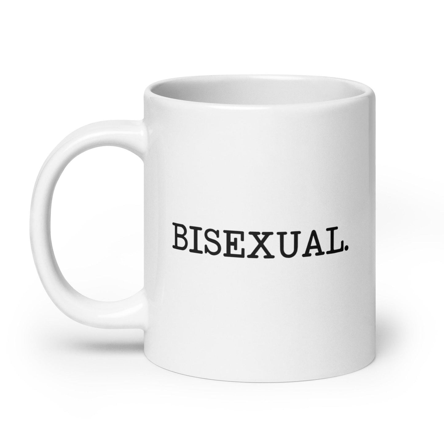 White Bisexual Mug - Mug - Free 2 B