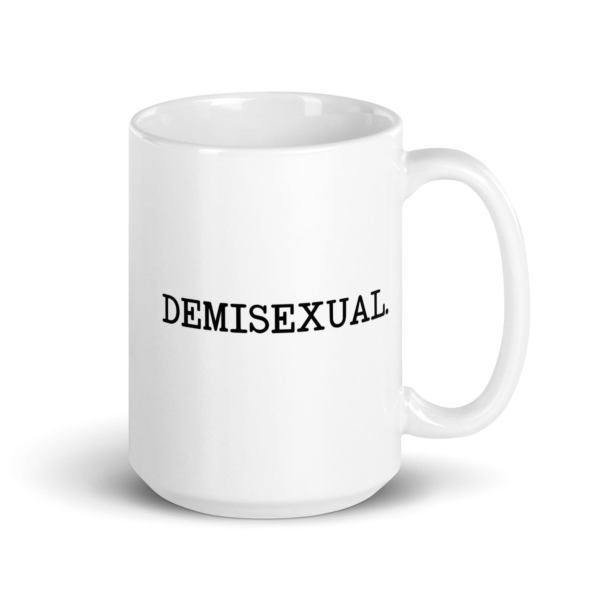 White Demisexual Mug - Mug - Free 2 B