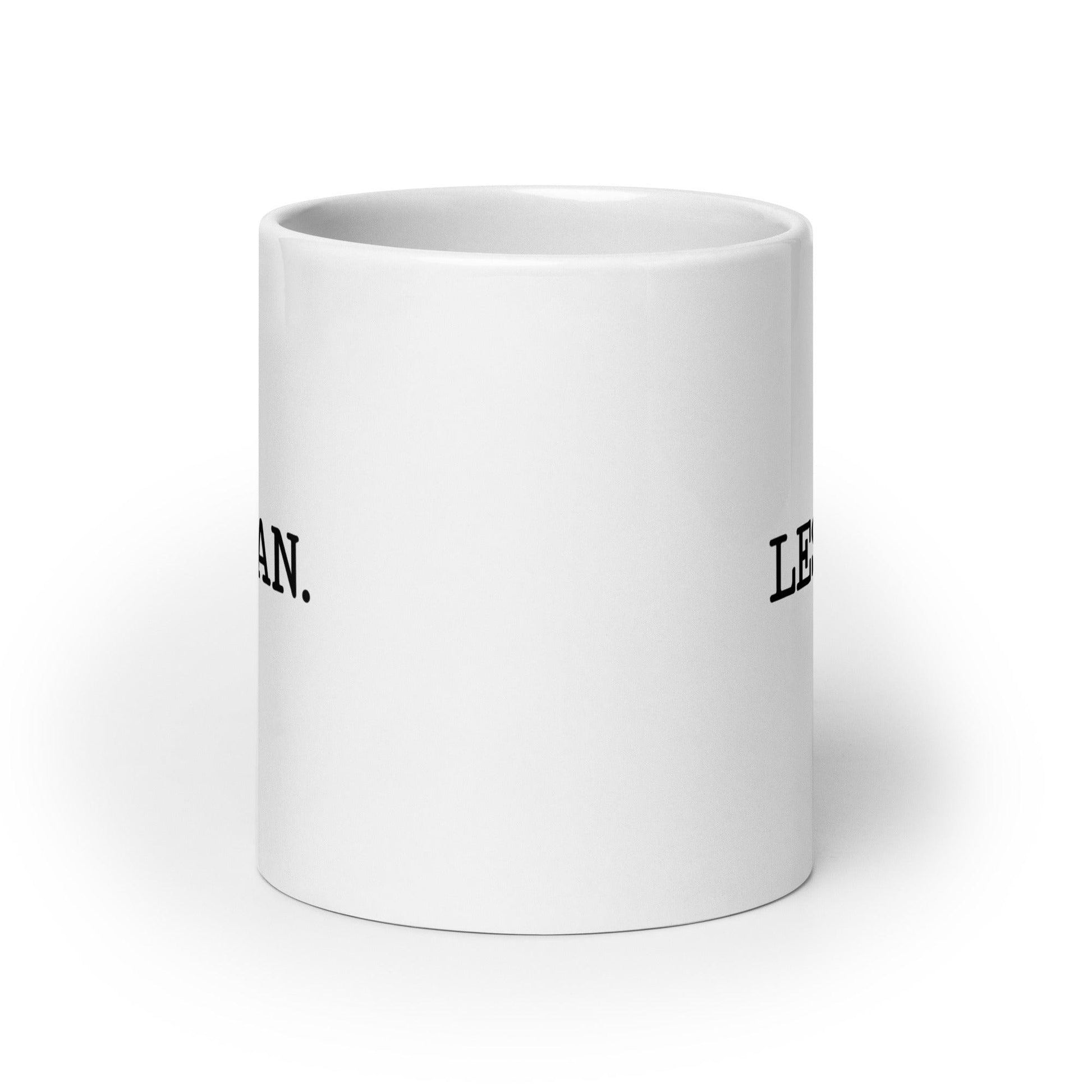 White Lesbian Mug - Mug - Free 2 B